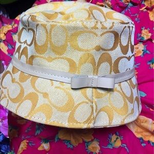 Coach Golden Vintage Bucket Hat